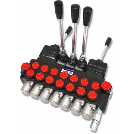 ROZDZIELACZ HYDRAULICZNY 7 SEKCYJNY 40L JOYSTICK